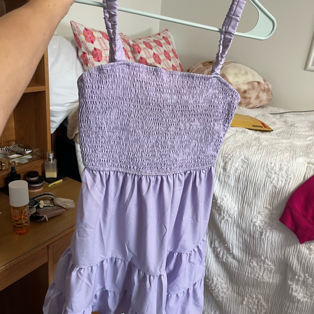 Purple dress